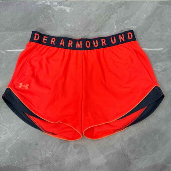 Women’s Under Armour Play Up 3.0 Athletic Workout Shorts Small - Picture 4 of 16